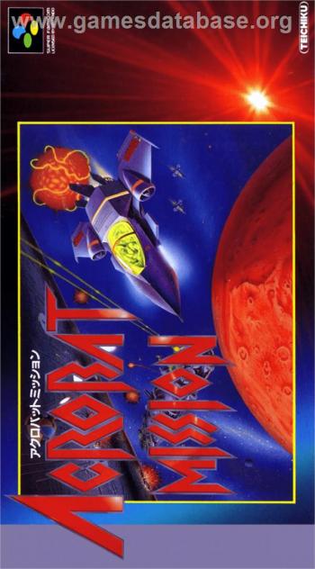 Cover Acrobat Mission for Super Nintendo